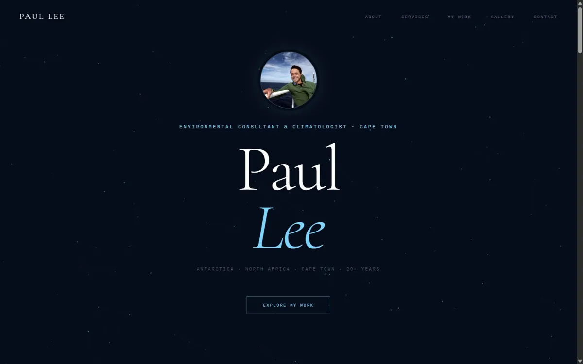 EcoScience website designed by JWD