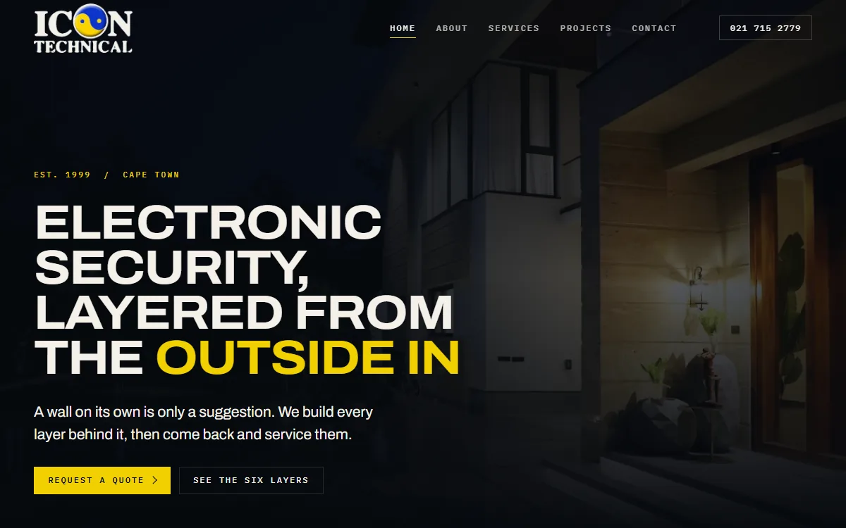 Icon Technical: A Security Installer Website Case Study