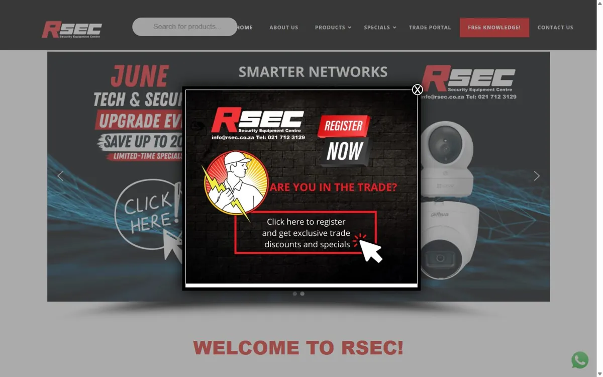RSEC website designed by JWD