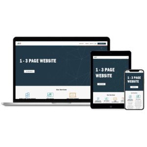 1-3 Page Website Design
